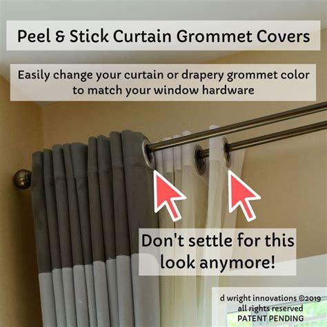 How To Hide Grommets On Curtains Curtain redo for $0!! DIY solution to ditching curtains with grommets. -  YouTube
